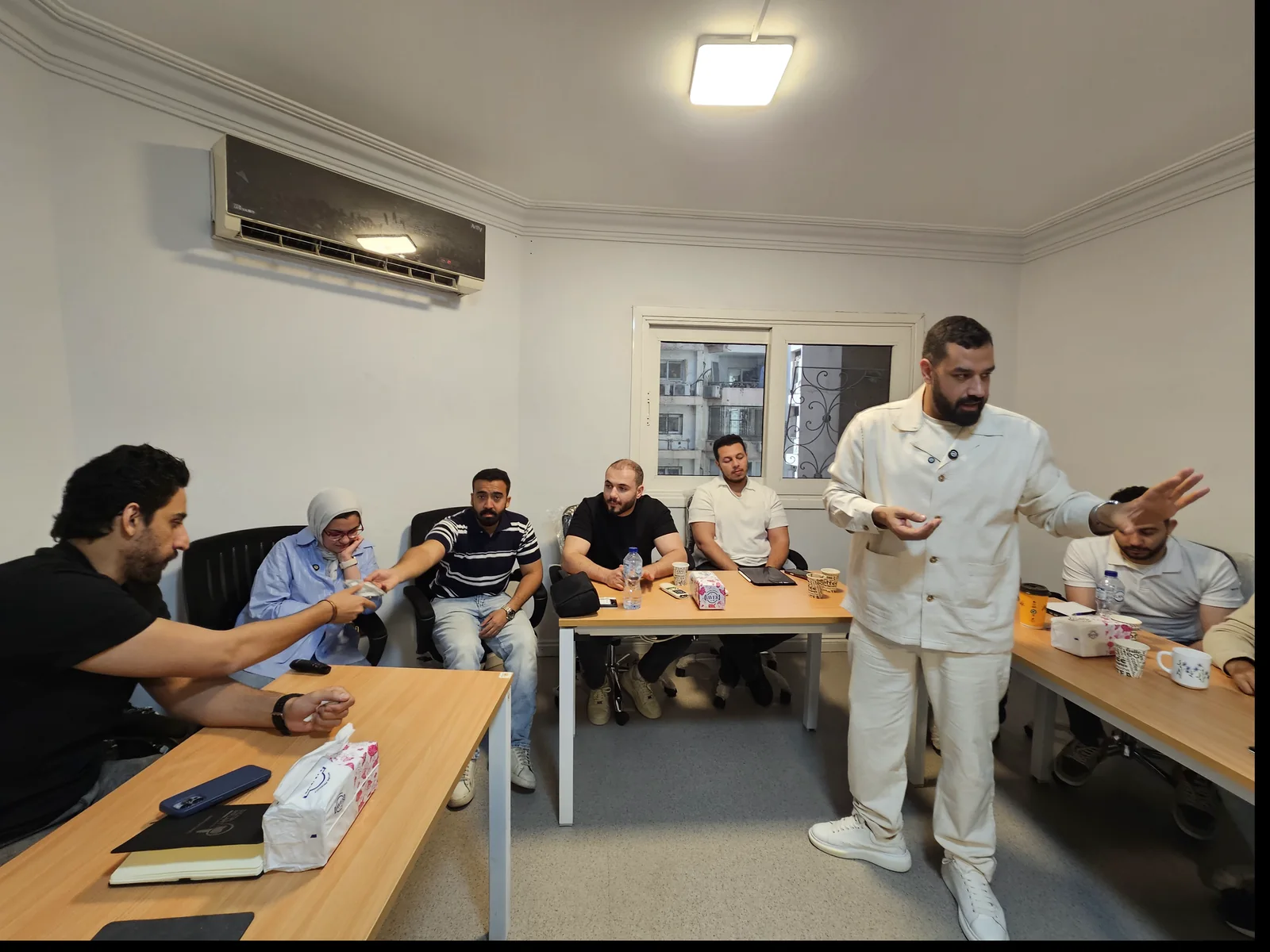 DIMPACAD instructor and participants in a workshop